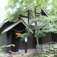 喫茶店のロケに使われた建物だそうです。