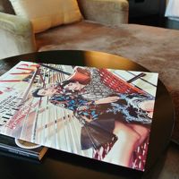 置いてある雑誌もオシャレ。読まなかったけど笑