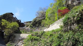 階段の先の絶景です。