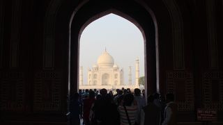 憧れのタージ・マハルとご対面