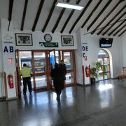 ペルーレイルの始発駅。