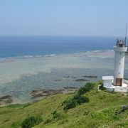 海を見渡すことができます。