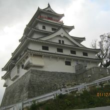 表門あたりからの様子です。