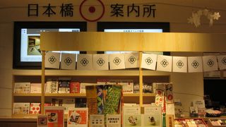 日本橋界隈のガイドやお土産、情報発信基地