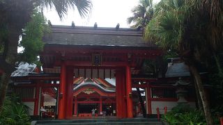 巨人軍が必勝祈願に訪れる　青島神社