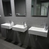 こじゃれた洗面所、使ってみると使いづらい