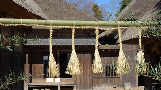 師走、房総の村