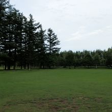 牧場の面影か。