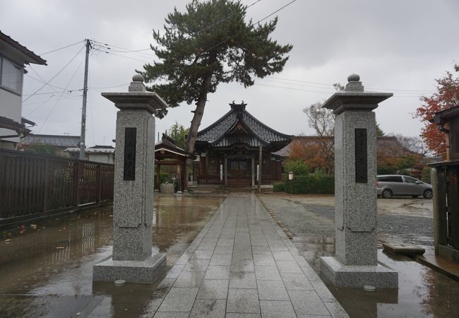 「蝉しぐれ」ゆかりの地の一つ