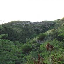 先を行く人たち。約1/3地点から。