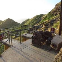 元軍の施設なんですよね。見晴は最高ですから…