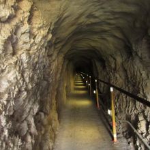 トンネルもあります。