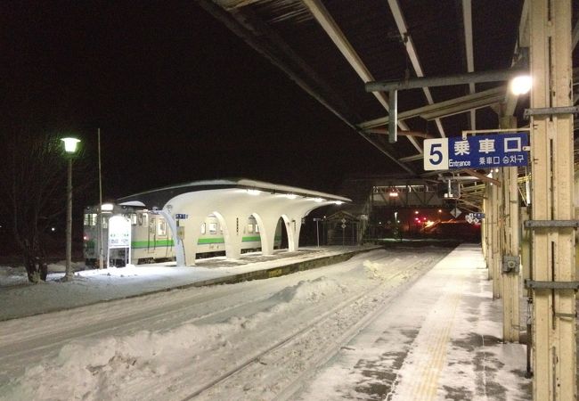 層雲峡温泉への入り口