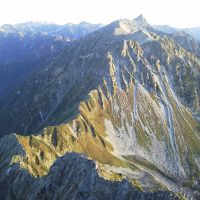 槍ヶ岳の眺望は素晴らしい