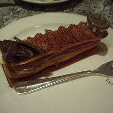 チョコレートのエクレア