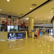 １階に上がりました