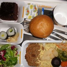 フランクフルト発の食事