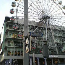 ゴンドラにSKEメンバーの顔が描かれていて目を惹きました。