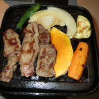 短角牛の鉄板焼