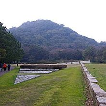 トリムコースにもなっている公園の通路。