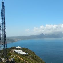 頂上附近の眺め