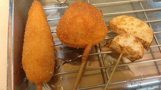 大阪といったらやっぱり串かつ