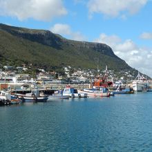 コーク・ベイの街並みと海岸