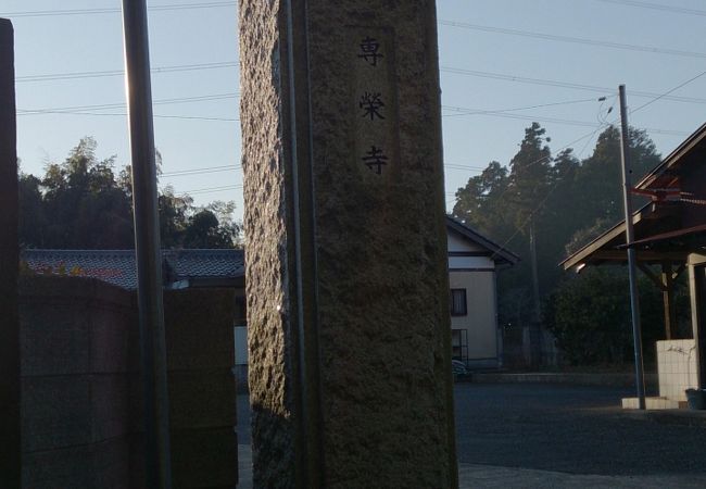 広い境内で静かな場所あるお寺