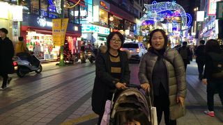 イルミがキラキラ