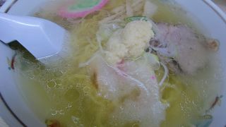 しょうが塩ラーメンが美味しい