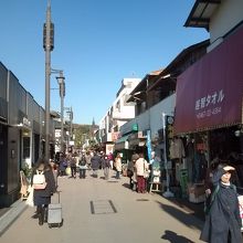 通り途中の風景です。