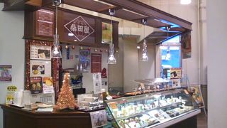 運河ターミナル内でお茶するのに良いお店です