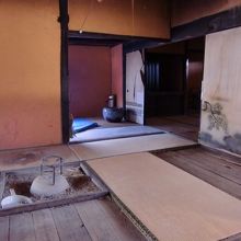 鉤屋造り民家の内部