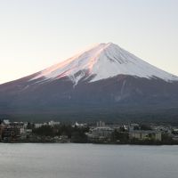 客室からの富士山