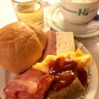 朝食ビュッフェ