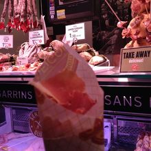 生ハム1.5ユーロ