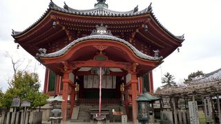 日本最大の木造八角円堂