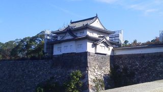 大手門を横から防御「大阪城 千貫櫓」