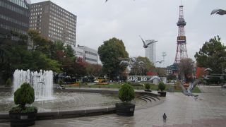 緑と水の憩いの場