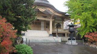 札幌の寺町の一角の寺院
