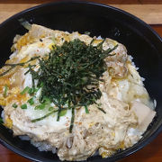 アリオ亀有の鳥ぷろでおいしい親子丼。