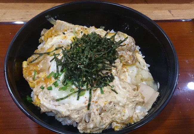 アリオ亀有の鳥ぷろでおいしい親子丼。