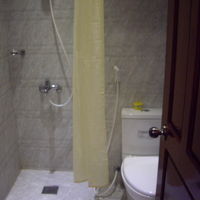 シャワーのお湯もちゃんと出ます。