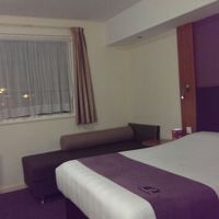 大きくてしかも高さもあるベッドでした。