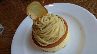 厚いパンケーキ