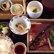 素敵な町屋で、美味しい日本料理。魚定食1000円以内で。