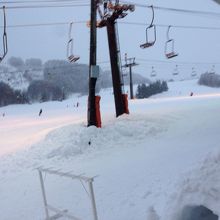 ゲレンデです。