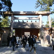 正宮はひときわ神聖な雰囲気。