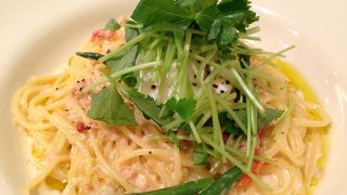 ショップ併設のカフェ