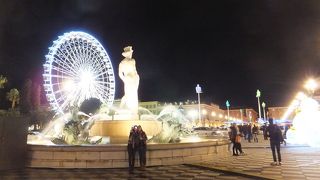 クリスマスのイルミネーションが綺麗でした